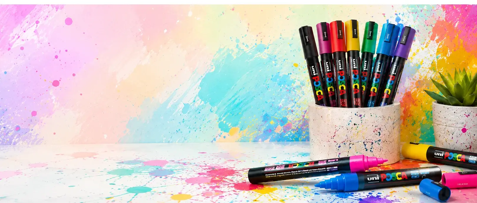        POSCA           Renklerin Dünyası       