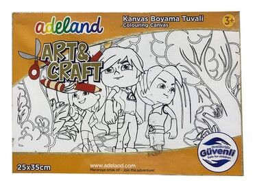 Adeland Art&Craft Kanvas Boyama Tuvali 25x35 cm M:1 - 1