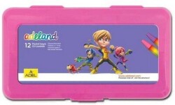 Adeland Pastel Boya PP Pembe Kutu , 12 Renk - ADEL