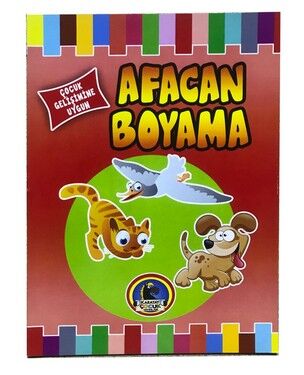 Afacan Boyama 3 - Örnekli Boyama 16 Sayfa - 1