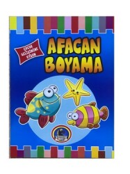 Afacan Boyama 5 - Örnekli Boyama 16 Sayfa - KARATAY YAYINLARI