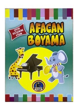 Afacan Boyama 6 - Örnekli Boyama 16 Sayfa - 1