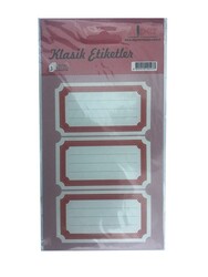 Alper Klasik Çizgili Okul Etiketi 3 yp - 9 ad - ALPER