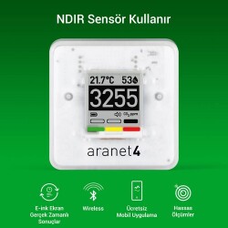 Aranet 4 Home CO2 Monitör - 3