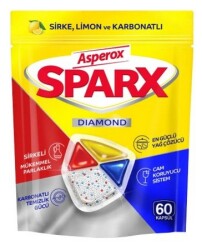 Asperox Sparx Diamond Bulaşık Makinesi Tableti 60 Lı - ASPEROX
