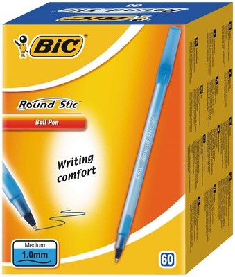 Bic Round Stıc Tükenmez Kalem Mavi - 3