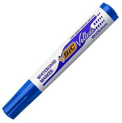 Bic Velleda Beyaz Tahta Kalemi Mavi - 1
