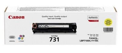 Canon CRG 731 Toner Sarı - 1