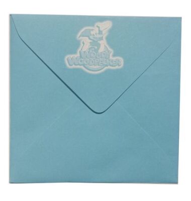 Cats Woody Woodpecker Zarf 8,5x 8,5 cm Mavi - 1