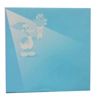 Cats Woody Woodpecker Zarf 8,5x 8,5 cm Mavi - 2