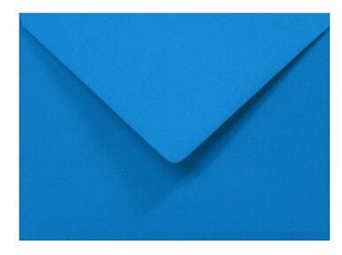 Davetiye Kart Zarfı 110 gr 13X18 cm , Mavi - 1