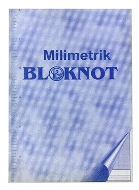 Dilman Milimetrik Blok A4 Mavi 30 Yp - 1