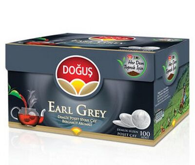 Doğuş Early Grey Demlik Poşet Çay 100 lü - 1