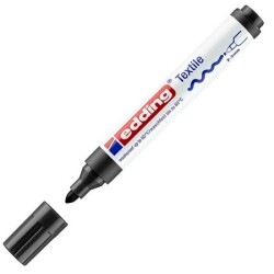 Edding E-4500 Tekstil Markör 2,0-3,0 mm Siyah 
