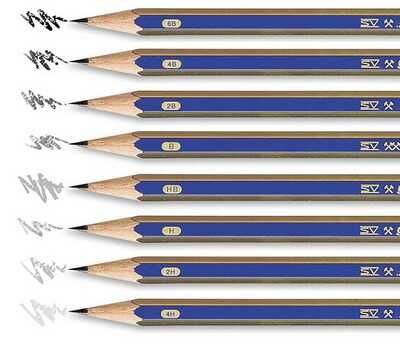 Faber-Castell 1221 Dereceli Kurşun Kalem, H - 1