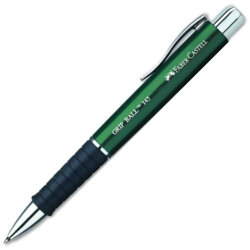 Faber-Castell 1456 Grip Ball Tükenmez Kalem 0,8 mm, Yeşil - FABER-CASTELL