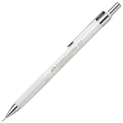 Faber-Castell 2317 Fine Mekanik Kurşun Kalem, Beyaz 0,7 mm - 1