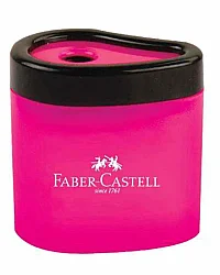 Faber-Castell Damla Tekli Kalemtraş Pembe