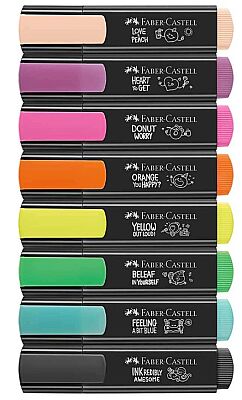 Faber-Castell Fosforlu Kalem, Graffiti 8 Renk - 2