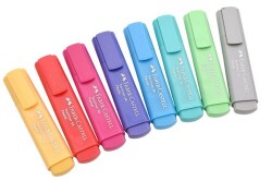 Faber-Castell Fosforlu Kalem Pastel 8 Renk - 2
