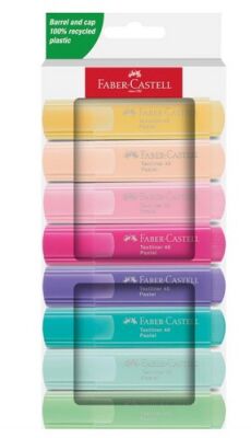 Faber-Castell Fosforlu Kalem Pastel 8 Renk - 1