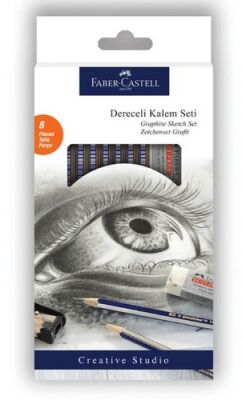 Faber-Castell Goldfaber Dereceli Kalem Çizim Seti - 1