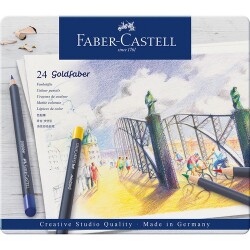 Faber-Castell Goldfaber Kuru Boya Kalemi 24 Renk - 2