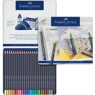 Faber-Castell Goldfaber Kuru Boya Kalemi 24 Renk - 1