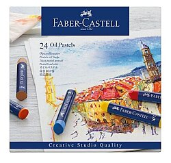 Faber-Castell Goldfaber Yağlı Pastel Seti, 24 Renk - 2