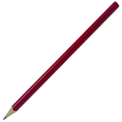 Faber-Castell Grip 2001 Kurşun Kalem Üçgen, Kırmızı - 1