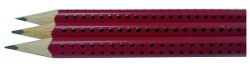 Faber-Castell Grip 2001 Kurşun Kalem Üçgen, Kırmızı - 3
