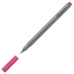 Faber-Castell Grip Finepen Keçe Uç Kalem, Pembe 0,4 mm - FABER-CASTELL