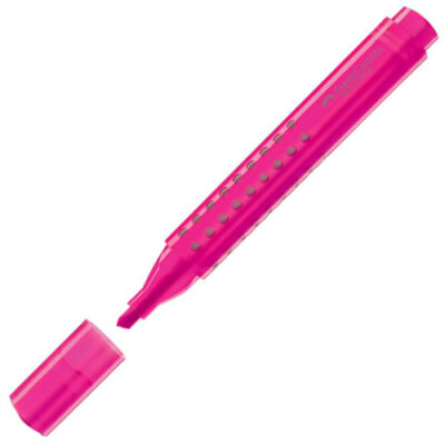 Faber-Castell Grip Textliner Fosforlu Kalem, Pembe - 1