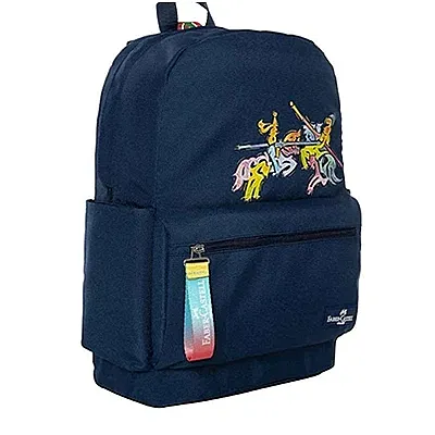Faber-Castell Knights Sırt Çantası, Lacivert - 1
