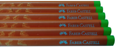 Faber-Castell Kurşun Kalem Üçgen Sneakers, Turuncu - 4
