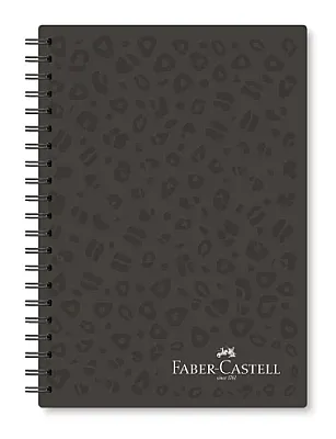 Faber-Castell Leo  Sert Kapak Spiralli Defter 17 x 24 cm Çizgili M:4, 100 Yaprak - 1