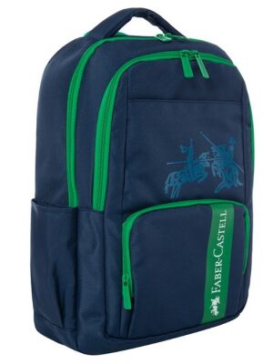 Faber-Castell Line Sırt Çantası Lacivert & Yeşil - 1