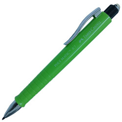 Faber-Castell Metalik Poly Matic Mekanik Kurşun Kalem, Yeşil 0,7 mm - FABER-CASTELL