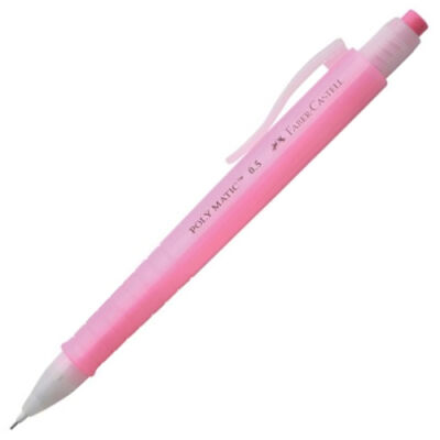 Faber-Castell Poly Matic Mekanik Kurşun Kalem, Pembe 0,7 mm - 1