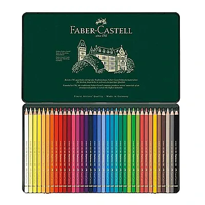 Faber-Castell Polychromos Kuru Boya Kalemi 36 Renk - 1