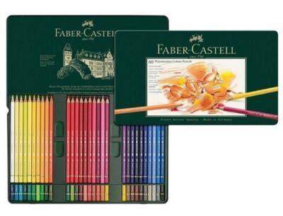 Faber-Castell Polychromos Kuru Boya Kalemi 60 Renk - 1