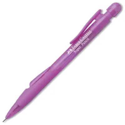 Faber-Castell Süper Mekanik Kurşun Kalem, Pembe 0,7 mm - 1