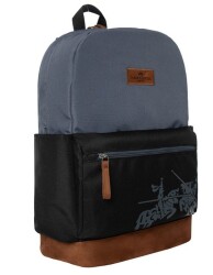 Faber-Castell Urban Sırt Çantası Gri & Siyah - FABER-CASTELL