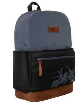 Faber-Castell Urban Sırt Çantası Gri & Siyah - 1