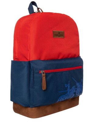 Faber-Castell Urban Sırt Çantası Kırmızı & Mavi - 1