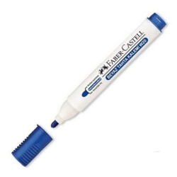 Faber-Castell W20 Beyaz Tahta Kalemi, Mavi - FABER-CASTELL
