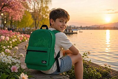 Faber-Castell Young Sırt Çantası, Yeşil - 2
