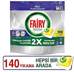 Fairy Hepsi Bir Arada Bulaşık Makinesi Tableti 140 lı