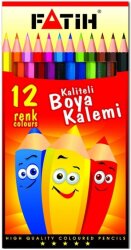 Fatih Kuru Boya Tam Boy 12 Renk - FATİH 