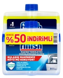 Finish Makine Temizleyici 250 gr x 2 li - 1